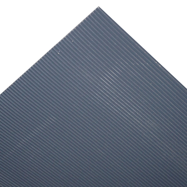 Full Roll, Floor Runner, Gray, 1/8" x 3' x 60'